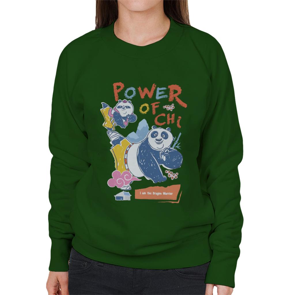 Kung Fu Panda Po Power Of Chi Women's Sweatshirt product image 4
