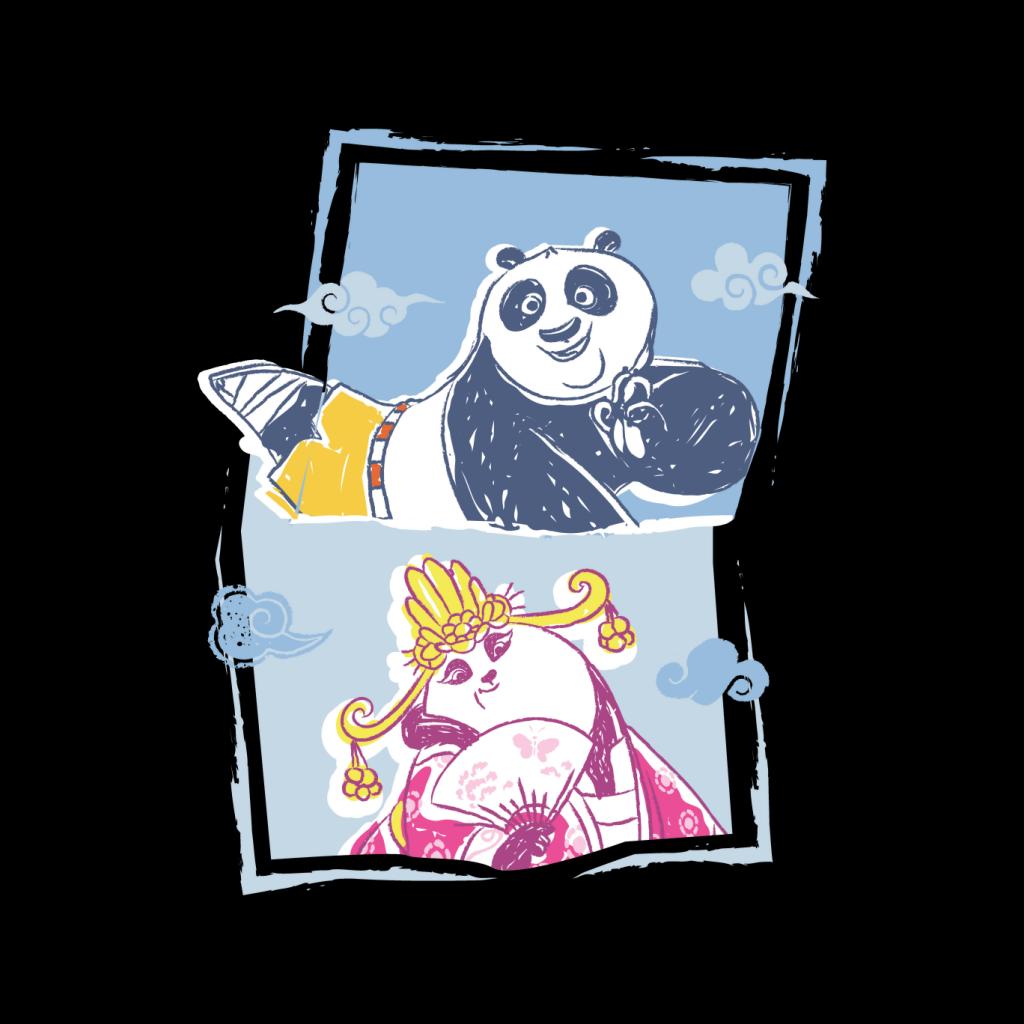 Kung Fu Panda Po And Mei Men's Hooded Sweatshirt product image 2