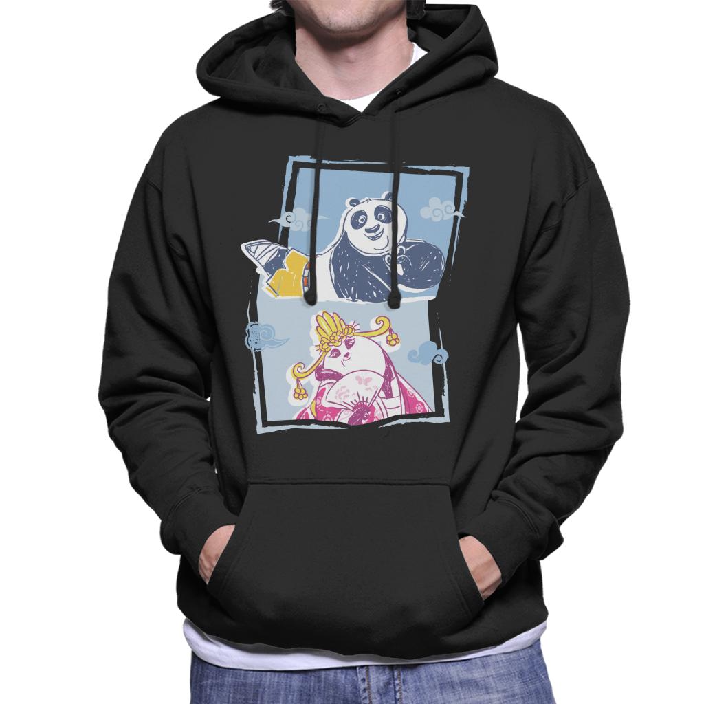 Kung Fu Panda Po And Mei Men's Hooded Sweatshirt product image 1
