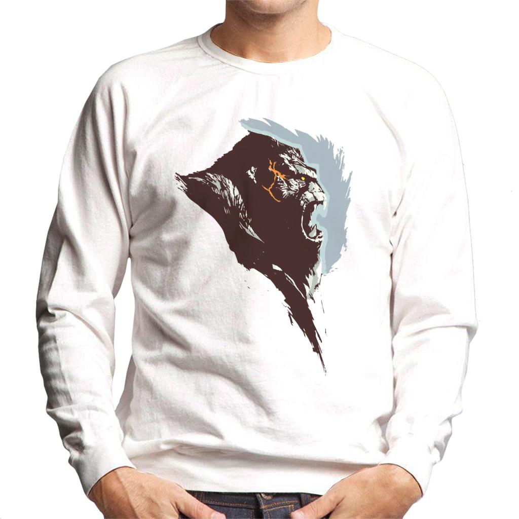 King Kong Rage Side View Brush Stroke Men's Sweatshirt product image 1