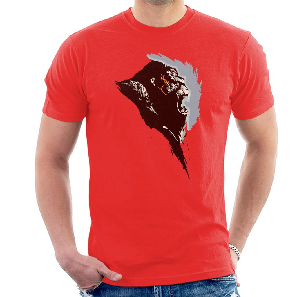 King Kong Rage Side View Brush Stroke Men's T-Shirt product image 4