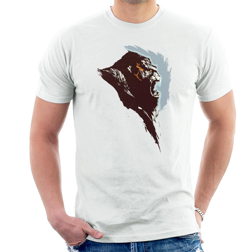 King Kong Rage Side View Brush Stroke Men's T-Shirt product image 1