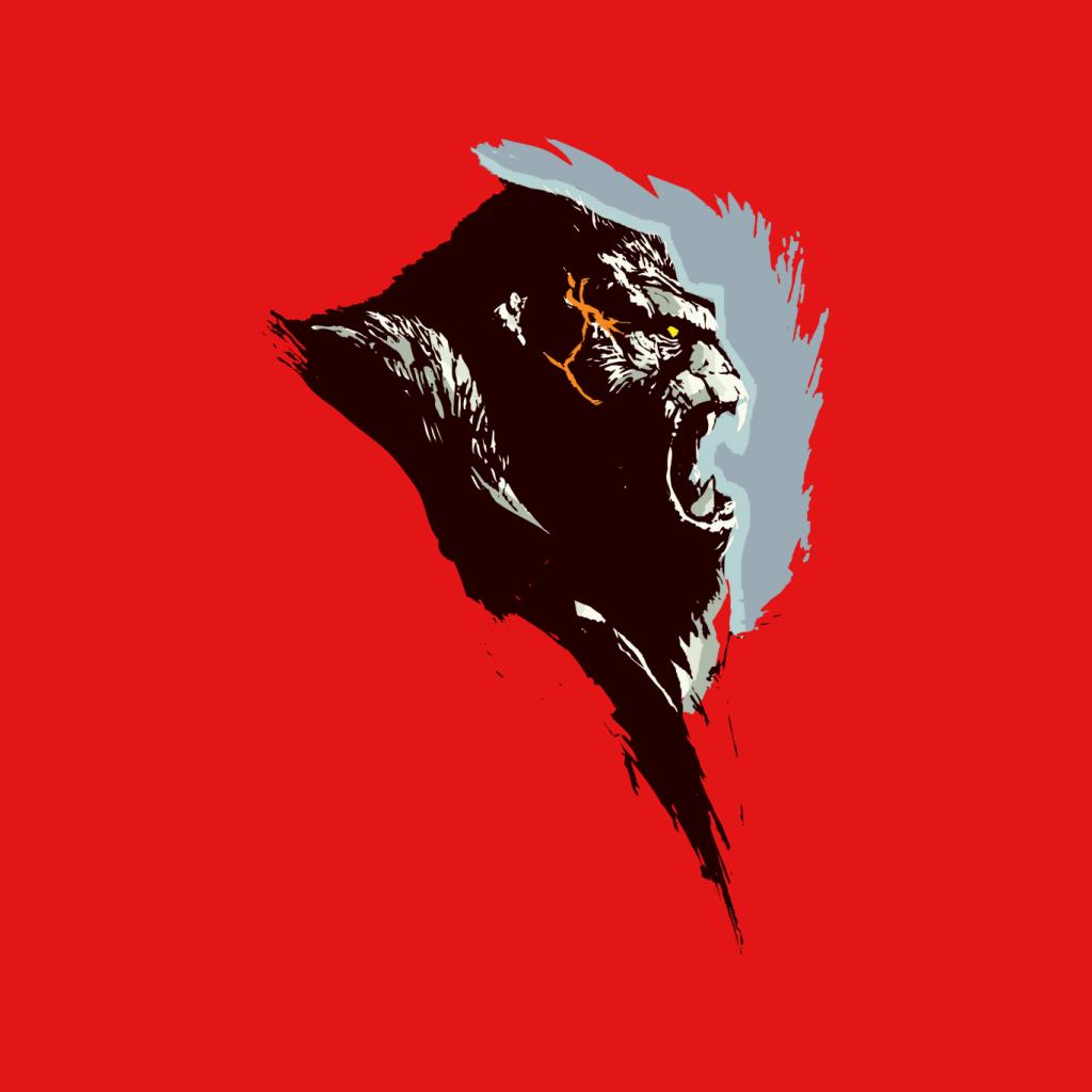 King Kong Rage Side View Brush Stroke Men's Sweatshirt product image 5