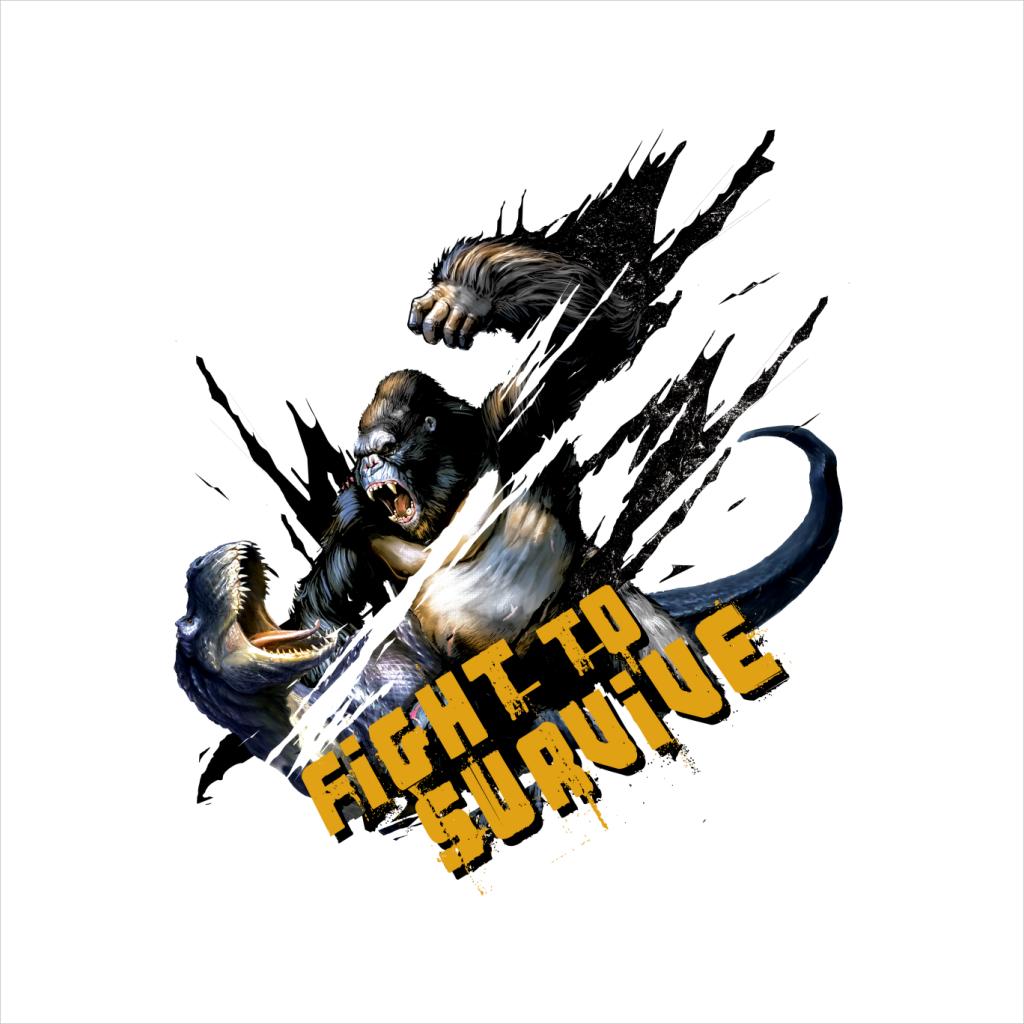 King Kong Vs T Rex Fight To Survive Women's Sweatshirt product image 2