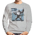 King Kong Being Attacked By Biplanes Men's Sweatshirt product image 1