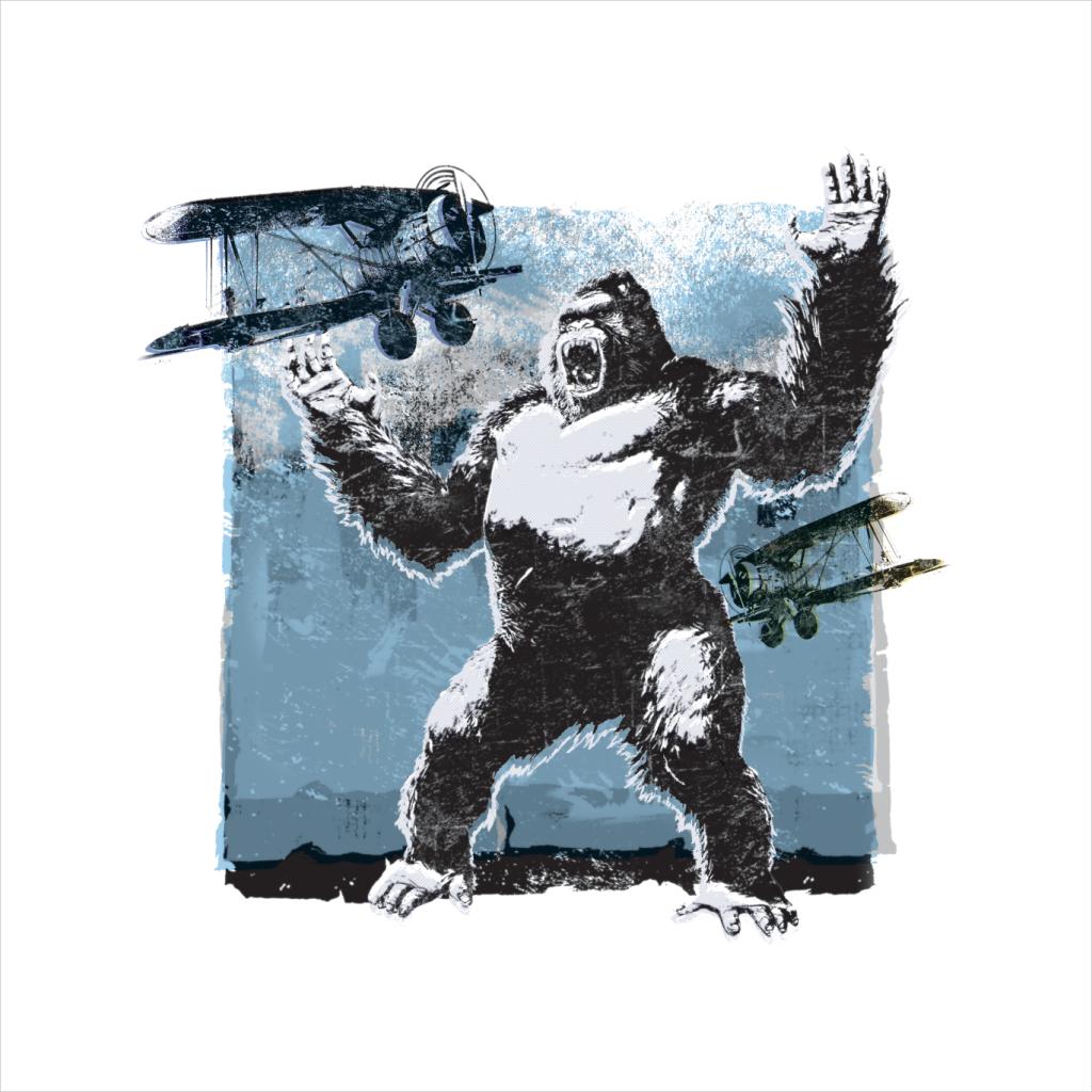 King Kong Being Attacked By Biplanes Women's T-Shirt product image 5