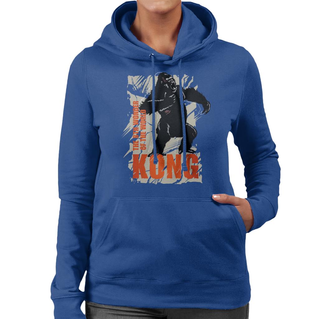 King Kong Roaring The 8th Wonder Of World Women's Hooded product image 4