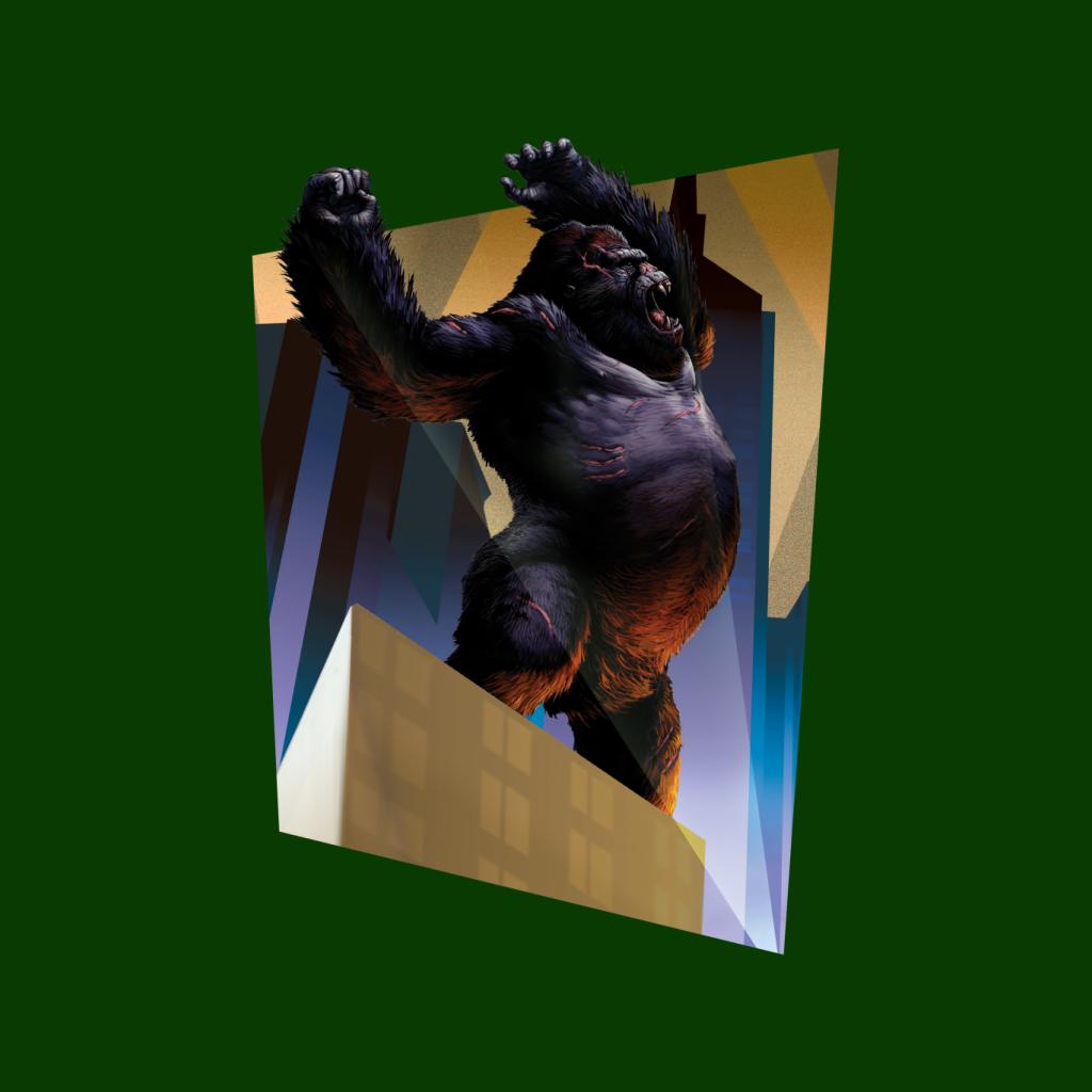 King Kong City Lights Roaring Rage Men's T-Shirt product image 5