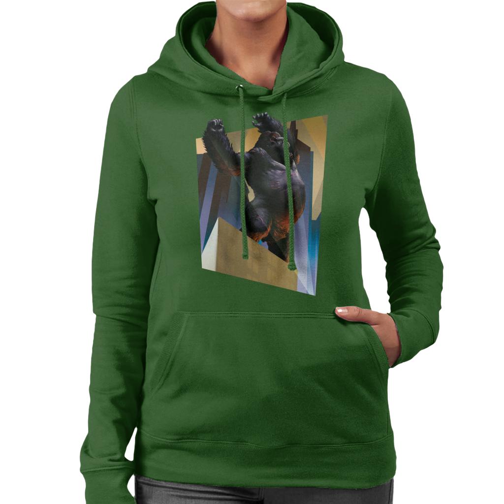 King Kong City Lights Roaring Rage Women's Hooded Sweatshirt product image 4