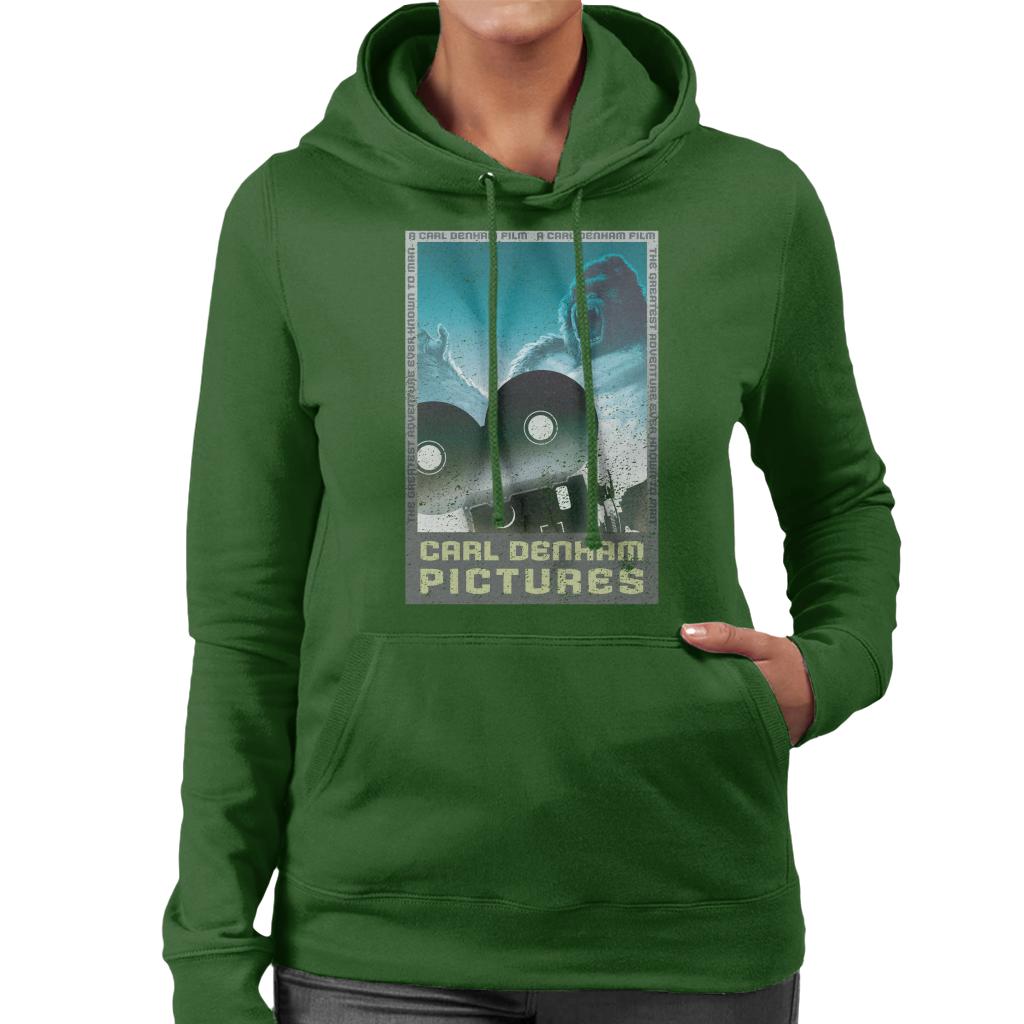 King Kong Carl Denham Pictures Women's Hooded Sweatshirt product image 4
