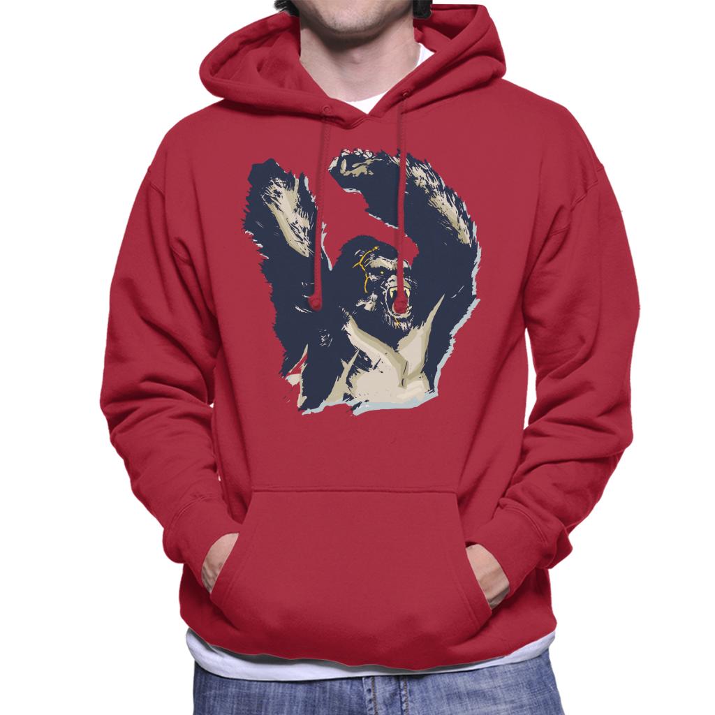 King Kong Arms Up Rage Men's Hooded Sweatshirt product image 4