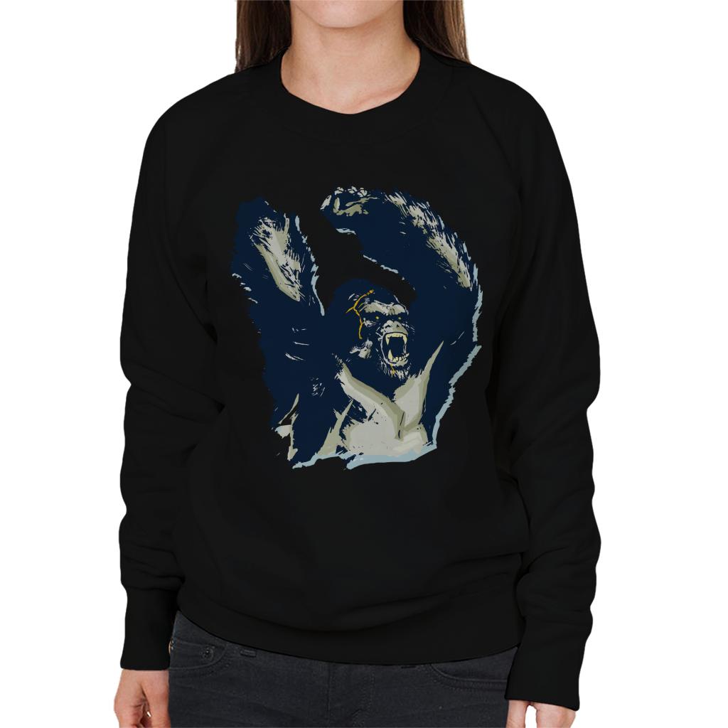 King Kong Arms Up Rage Women's Sweatshirt product image 1