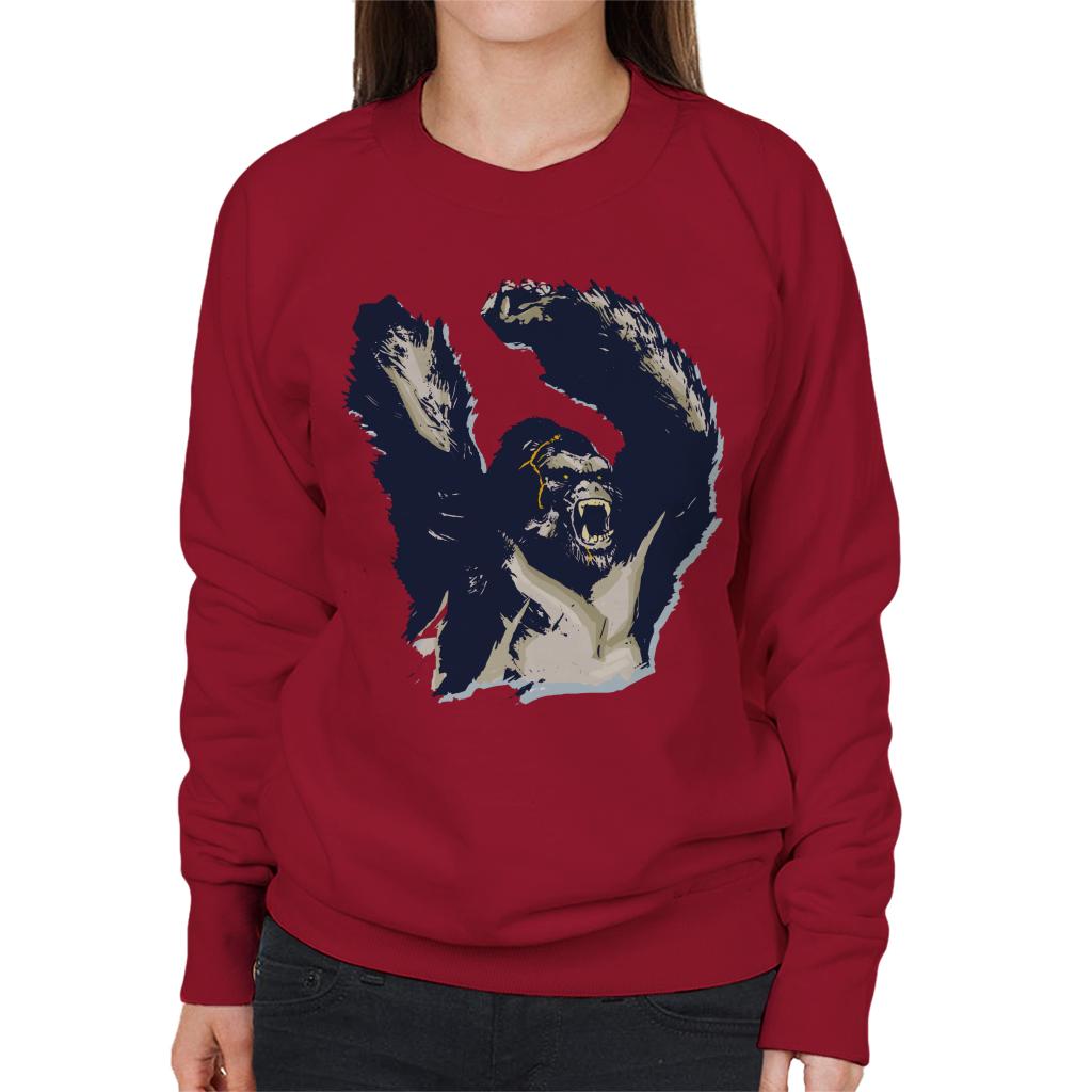 King Kong Arms Up Rage Women's Sweatshirt product image 4