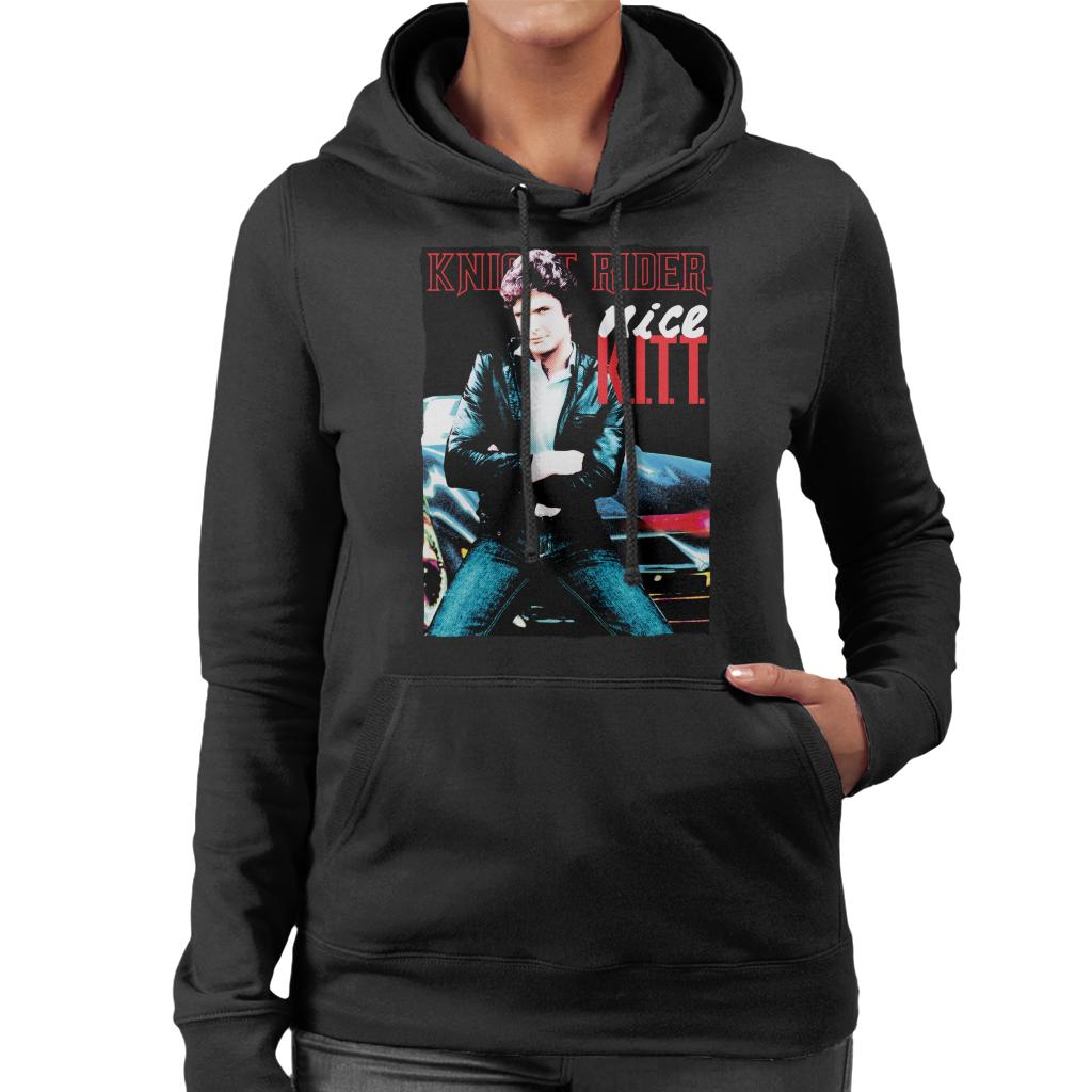 Knight Rider Nice KITT Women's Hooded Sweatshirt product image 1