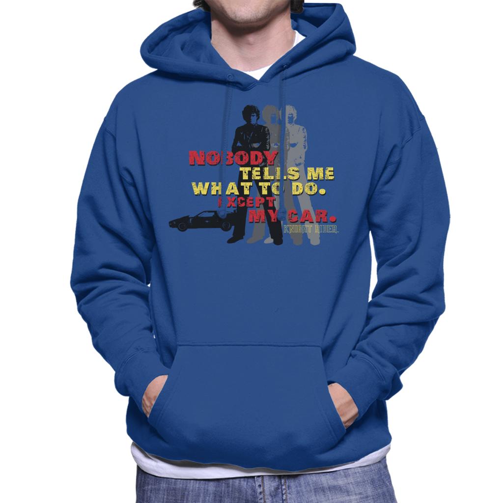 Knight Rider Nobody Tells Me What To Do Except My Car Men's product image 4
