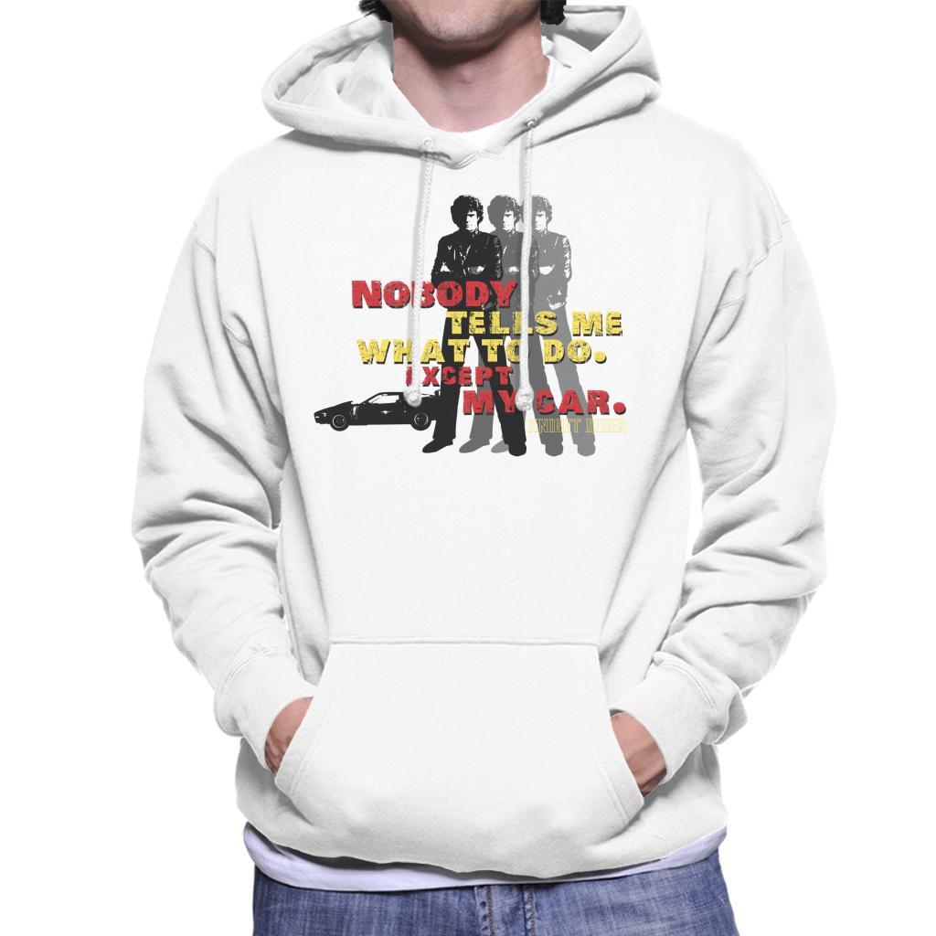 Knight Rider Nobody Tells Me What To Do Except My Car Men's product image 1