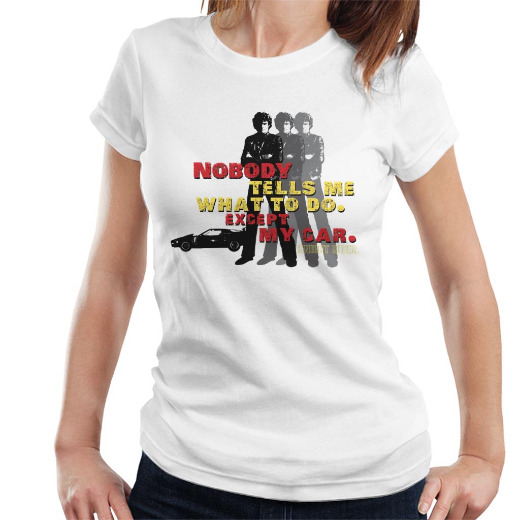 Knight Rider Nobody Tells Me What To Do Except My Car product image 1