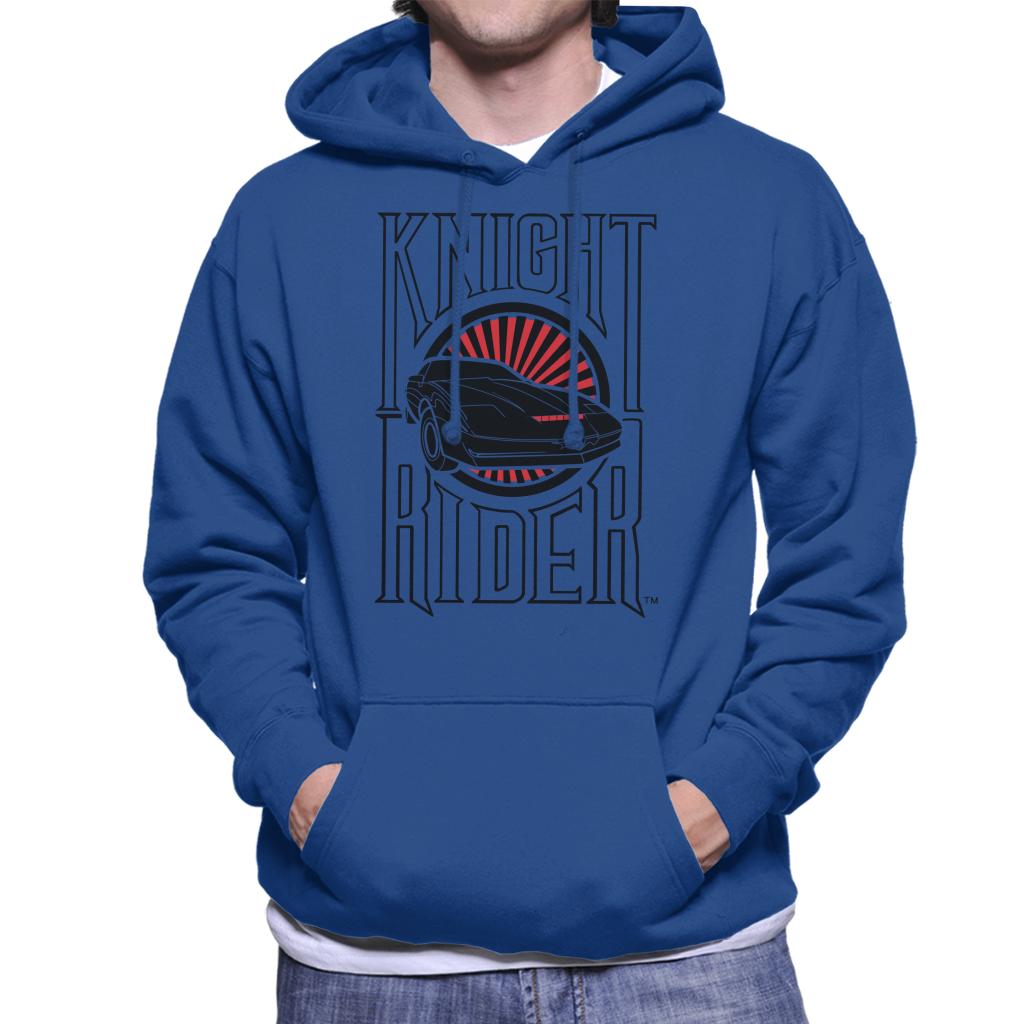 Knight Rider Text And Logo Men's Hooded Sweatshirt product image 4