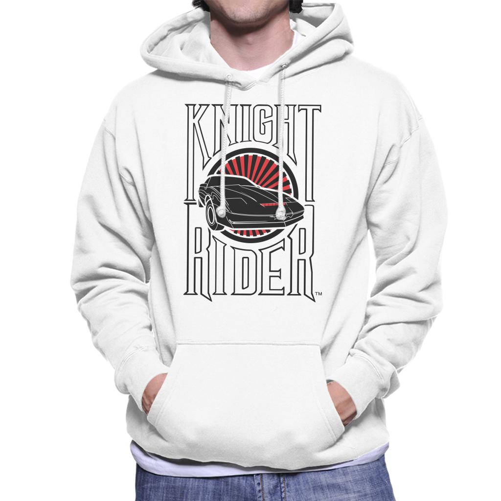 Knight Rider Text And Logo Men's Hooded Sweatshirt product image 1