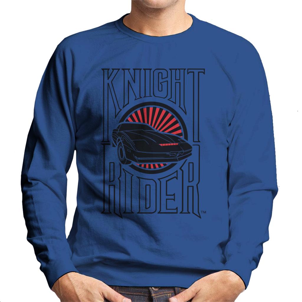 Knight Rider Text And Logo Men's Sweatshirt product image 4