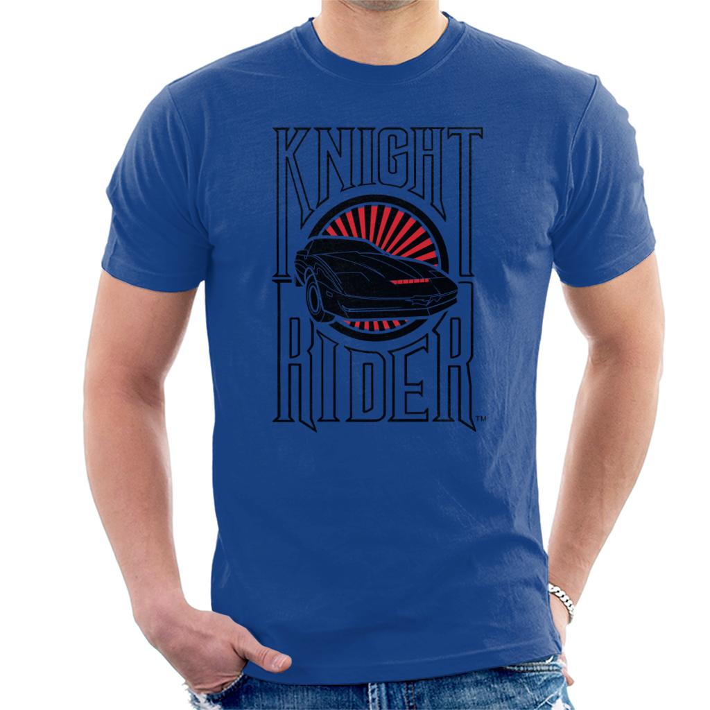 Knight Rider Text And Logo Men's T-Shirt product image 4