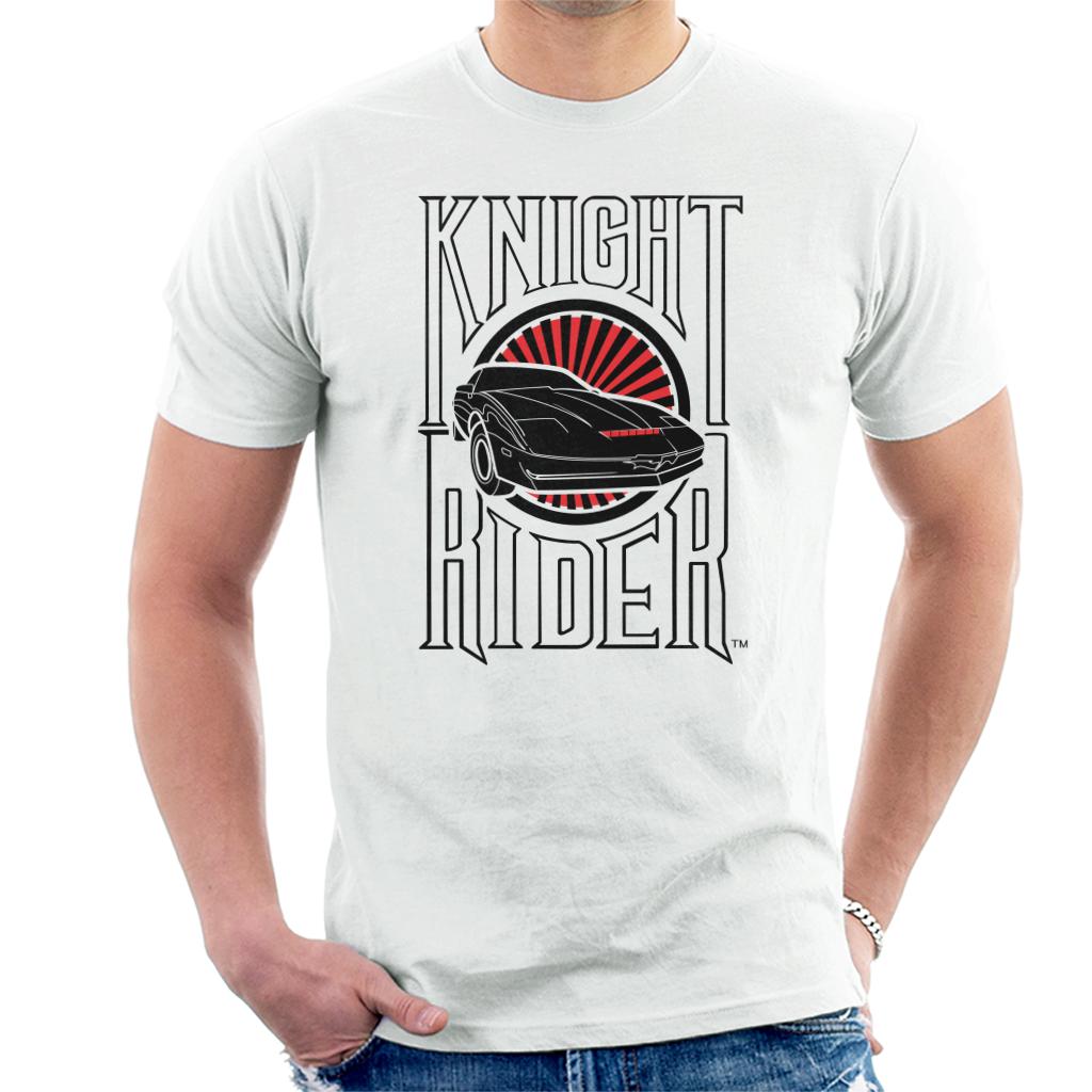 Knight Rider Text And Logo Men's T-Shirt product image 1