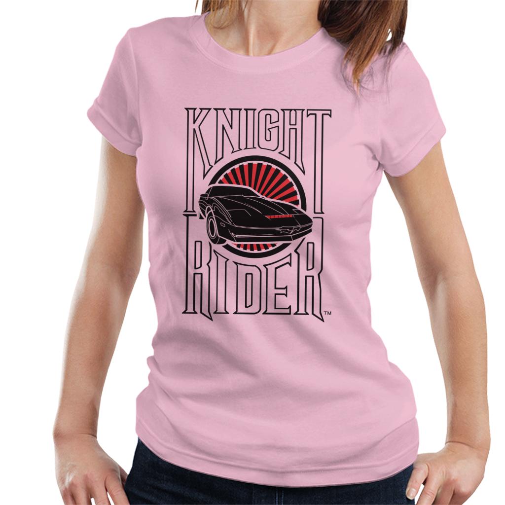 Knight Rider Text And Logo Women's T-Shirt product image 6