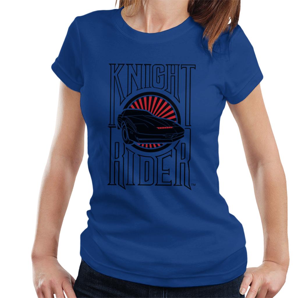 Knight Rider Text And Logo Women's T-Shirt product image 4