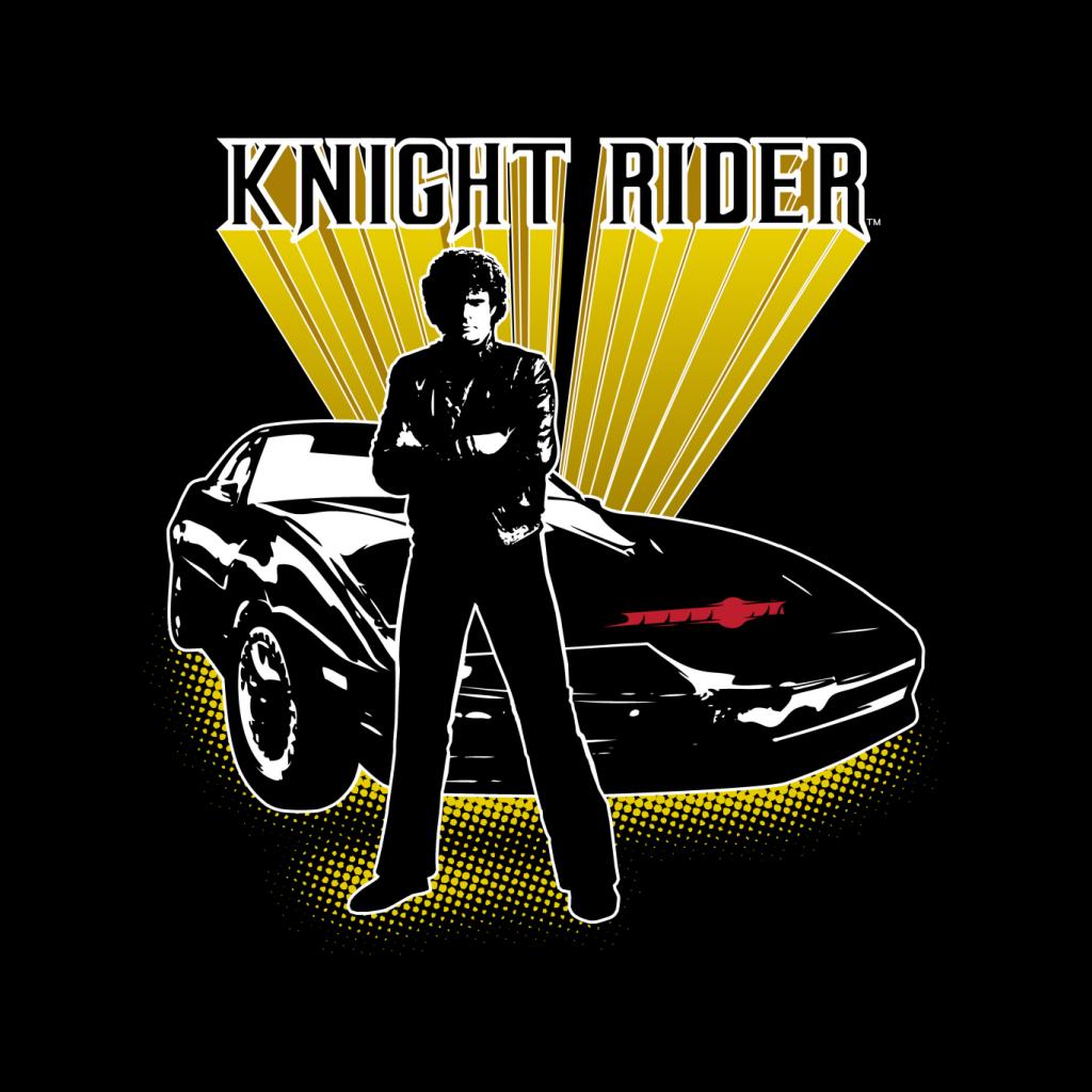Knight Rider Michael Yellow Glow Men's Sweatshirt product image 2