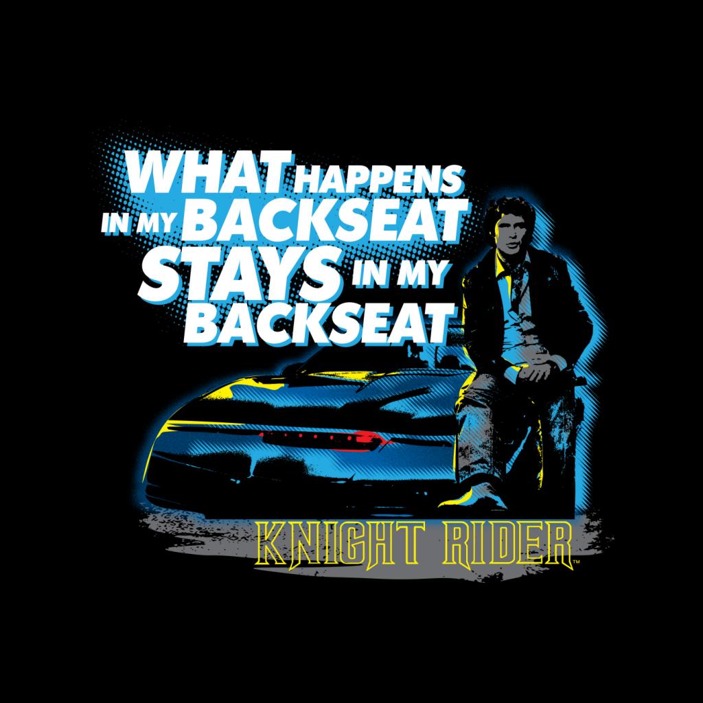 Knight Rider What Happens In My Backseat Stays In My Men's product image 2