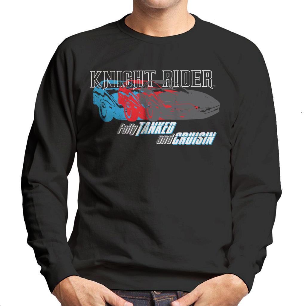 Knight Rider Fully Tanked And Cruisin Men's Sweatshirt product image 1