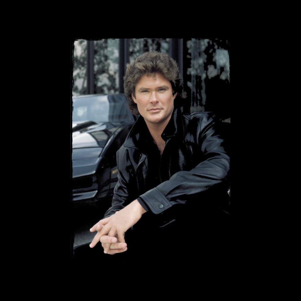 Knight Rider Michael Headshot Women's Hooded Sweatshirt product image 2