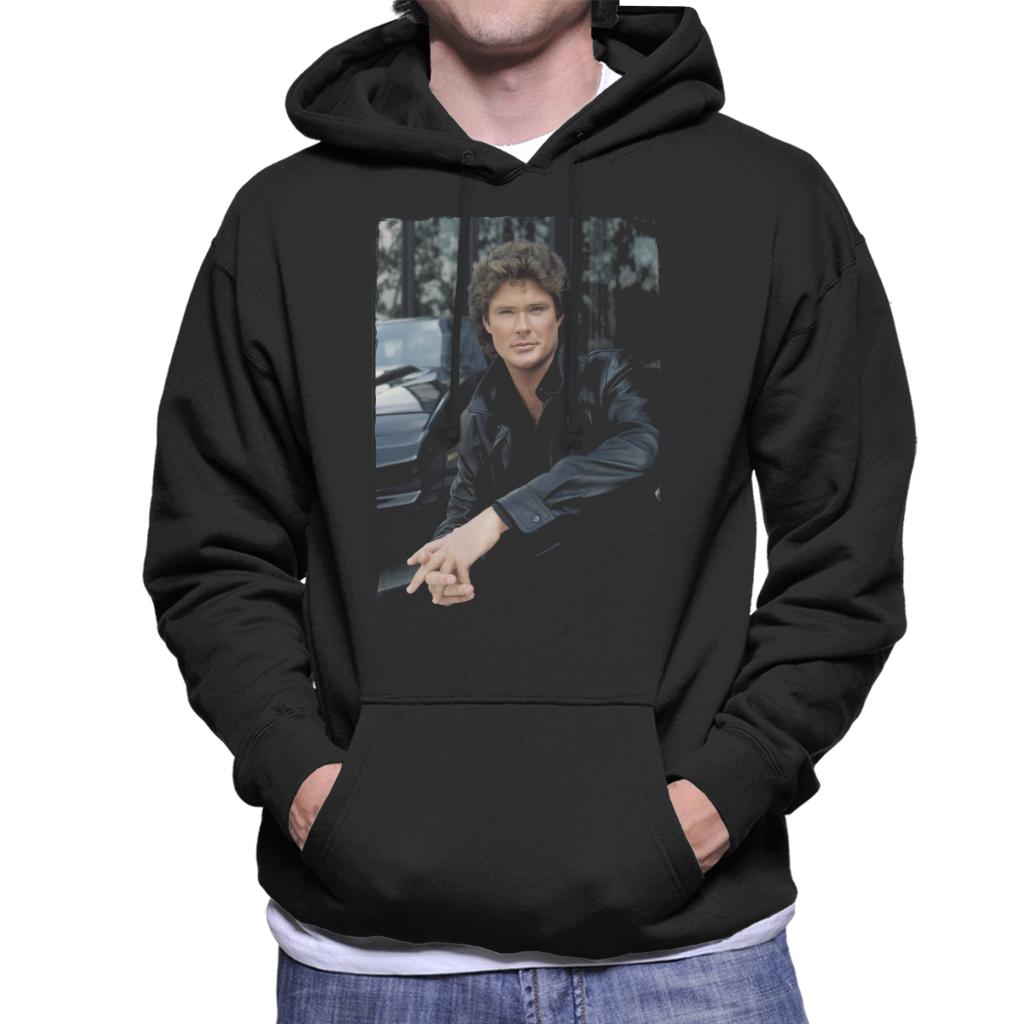 Knight Rider Michael Headshot Men's Hooded Sweatshirt product image 1