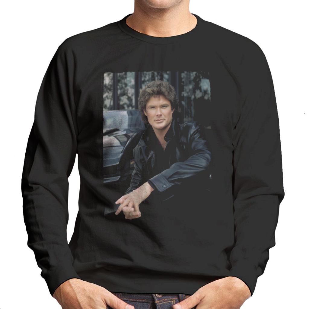 Knight Rider Michael Headshot Men's Sweatshirt product image 1