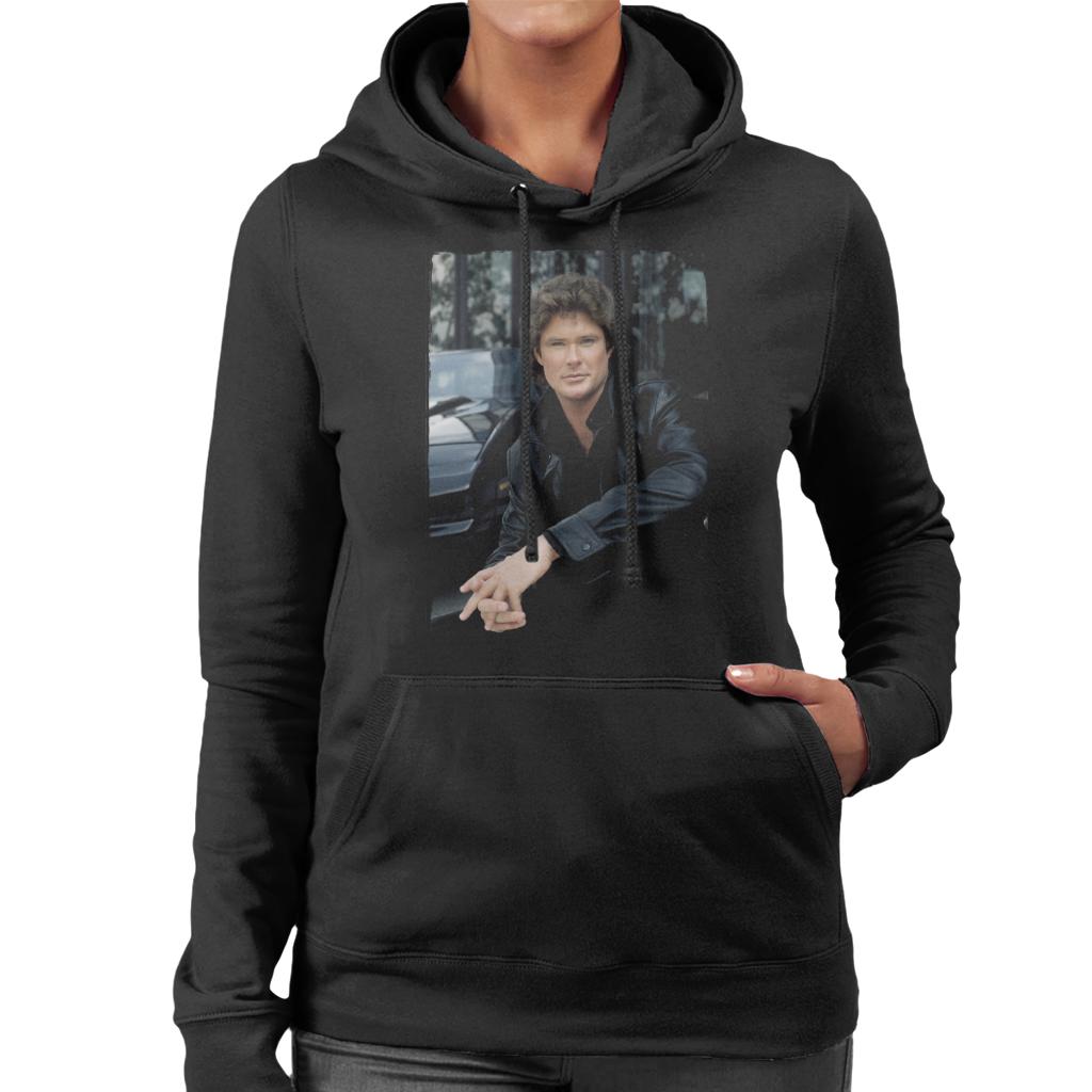 Knight Rider Michael Headshot Women's Hooded Sweatshirt product image 1