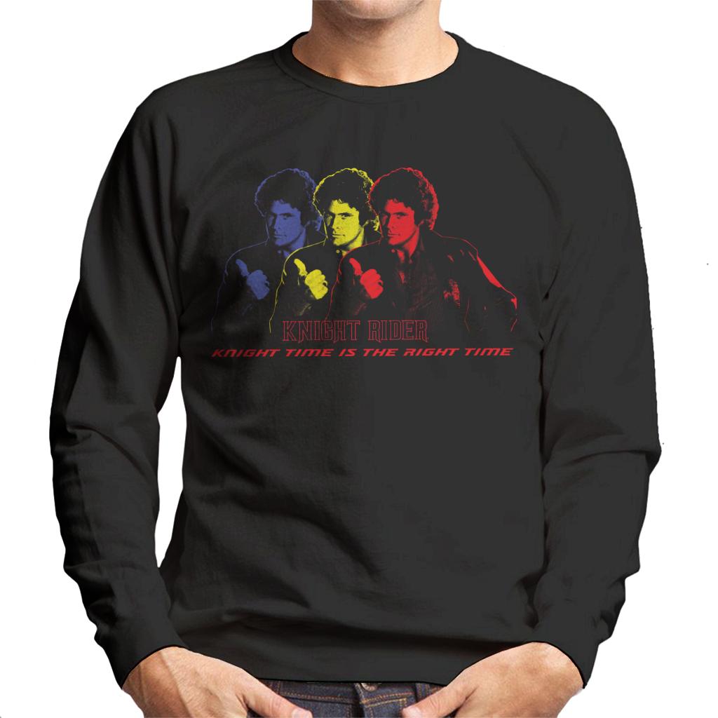 Knight Rider Time Is The Right Men's Sweatshirt product image 1
