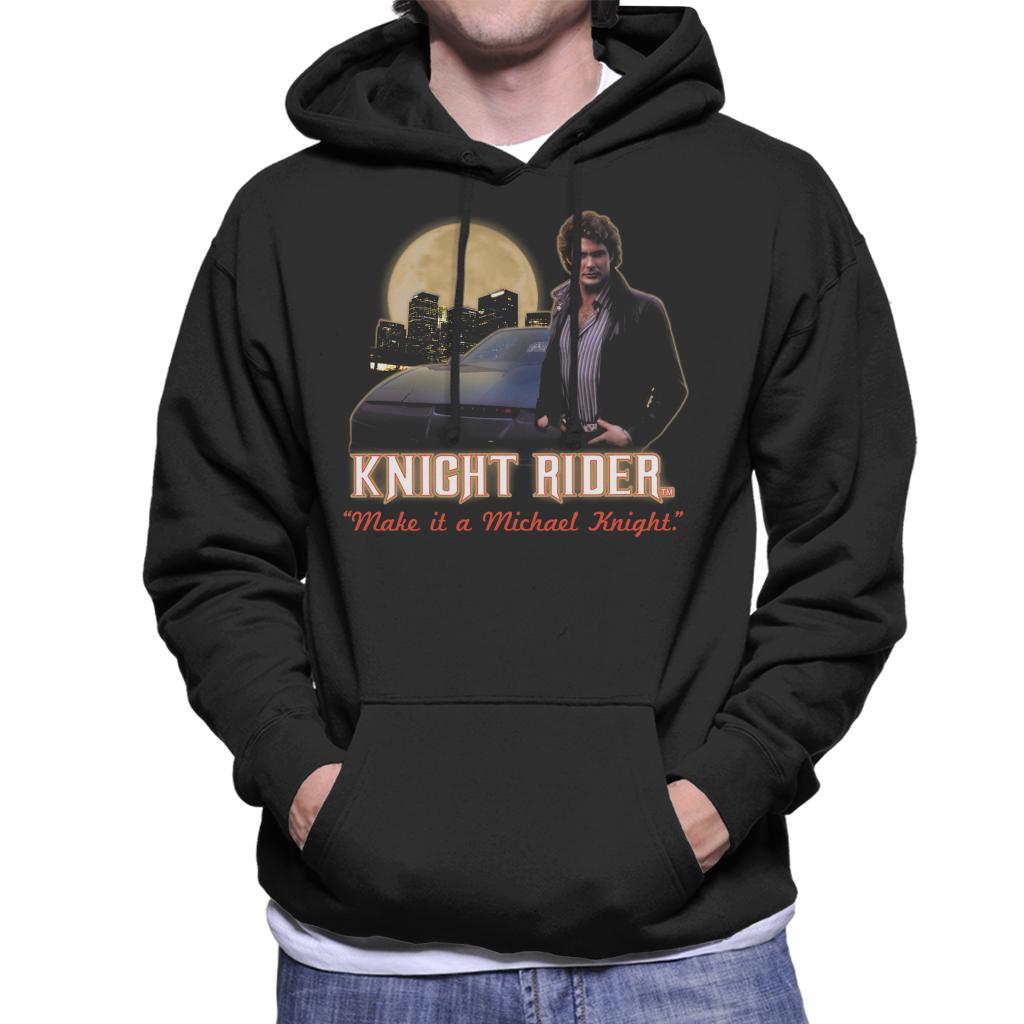 Knight Rider Make It A Michael Men's Hooded Sweatshirt product image 1