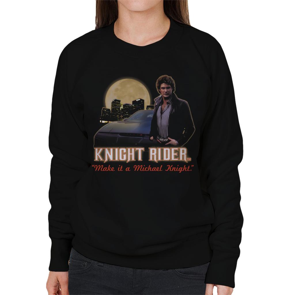 Knight Rider Make It A Michael Women's Sweatshirt product image 1