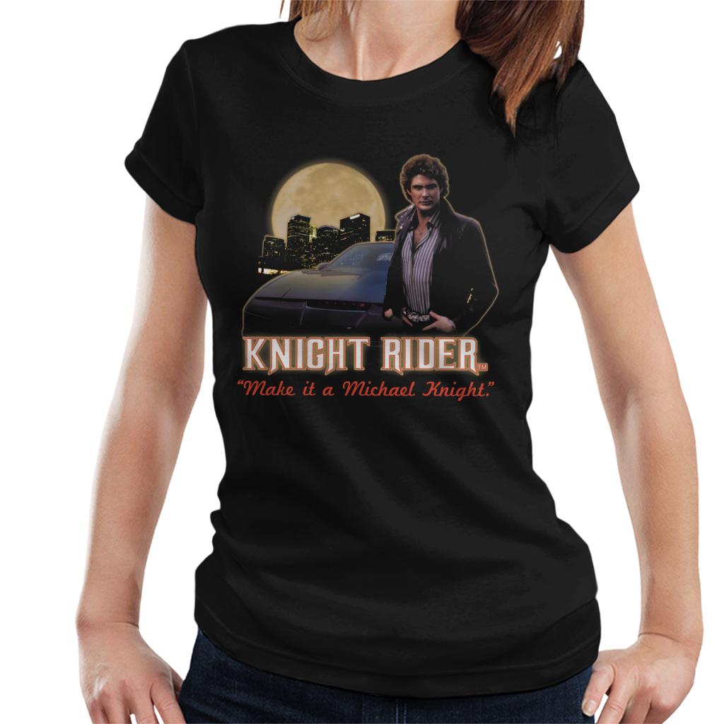Knight Rider Make It A Michael Women's T-Shirt product image 1