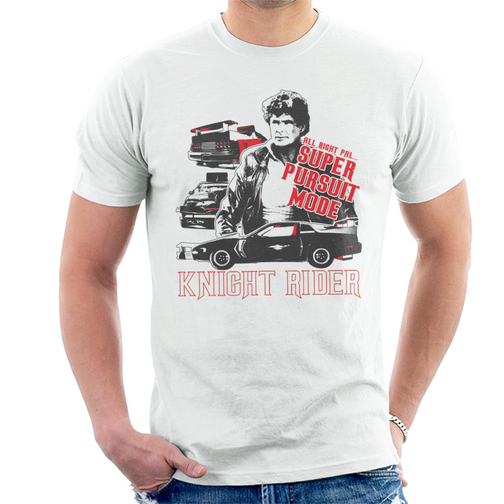 Knight Rider All Right Pal Super Pursuit Mode Men's T-Shirt product image 4