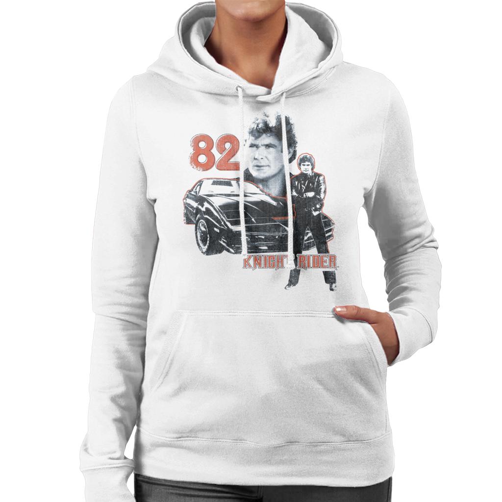 Knight Rider 82 Montage Women's Hooded Sweatshirt product image 4