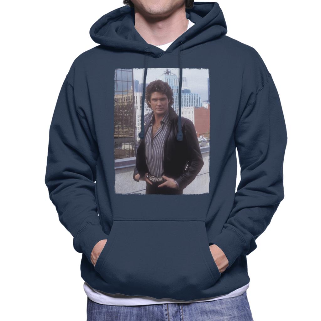 Knight Rider City Headshot Men's Hooded Sweatshirt product image 1