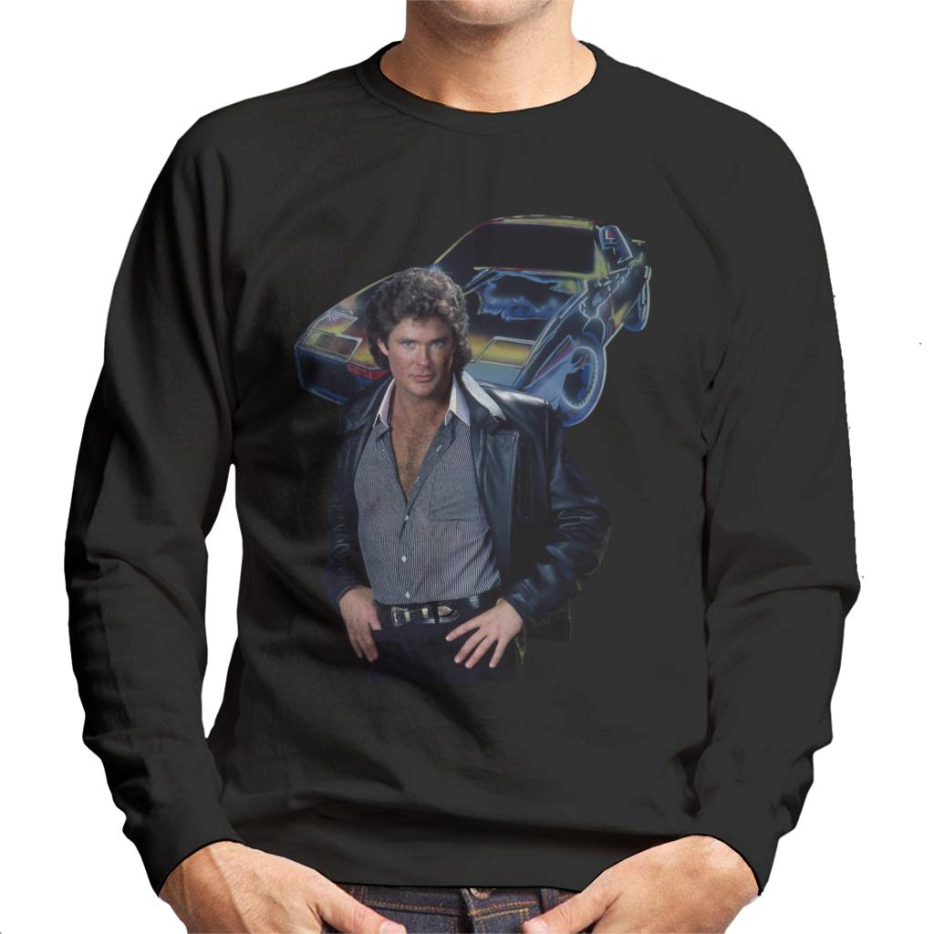 Knight Rider Michael And KITT Men's Sweatshirt product image 1