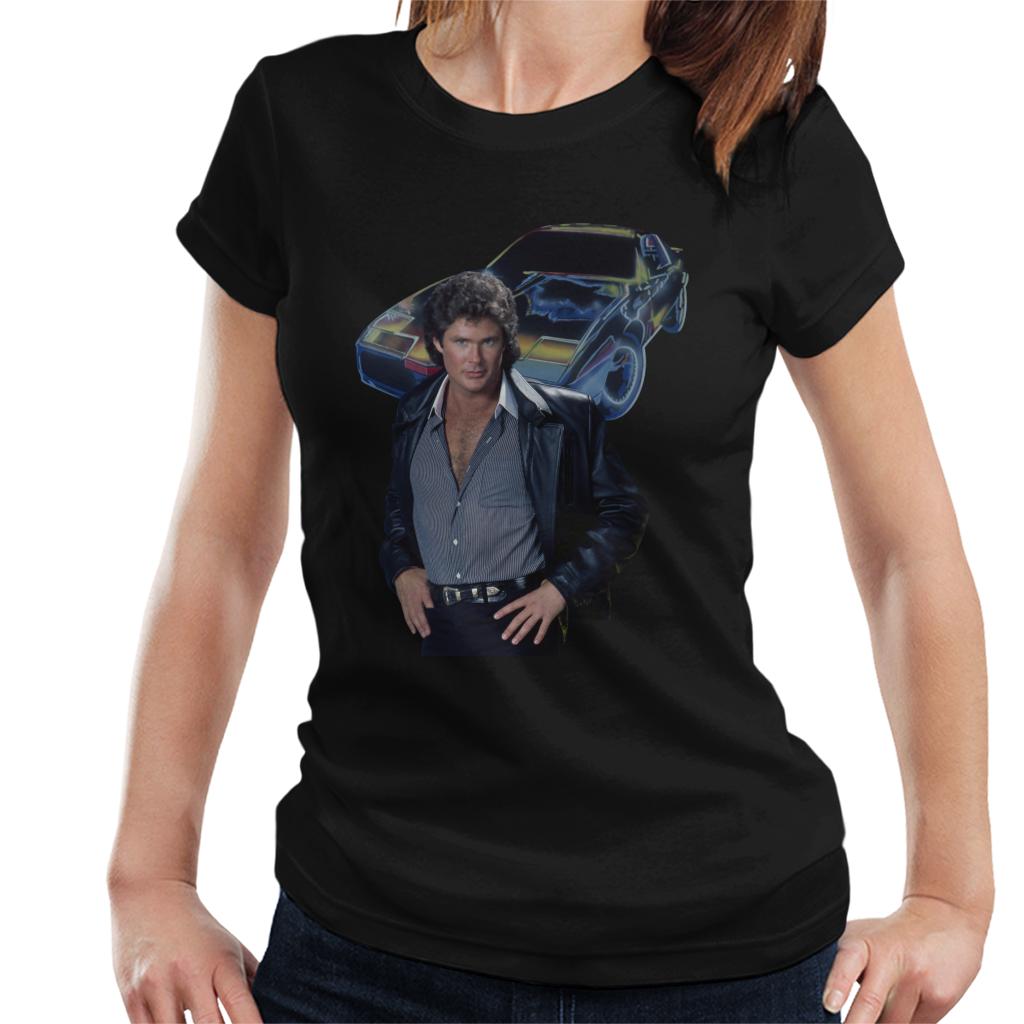 Knight Rider Michael And KITT Women's T-Shirt product image 1