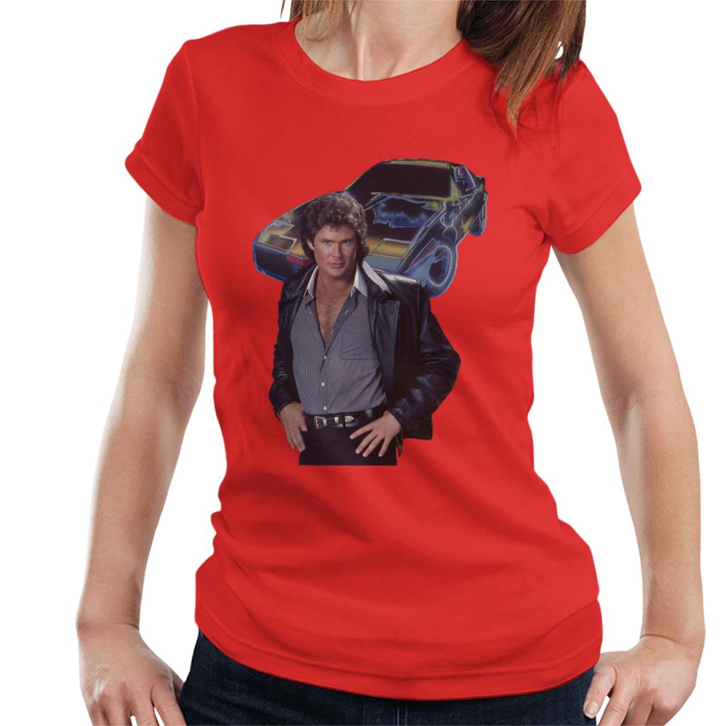 Knight Rider Michael And KITT Women's T-Shirt product image 4