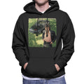 Knight Rider Michael Smiling With KITT Men's Hooded product image 1
