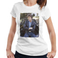 Knight Rider Michael Leaning On KITT Women's T-Shirt product image 1