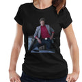 Knight Rider Michael Posing In KITT Women's T-Shirt product image 1