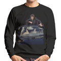 Knight Rider Michael Sitting In KITT Men's Sweatshirt product image 1