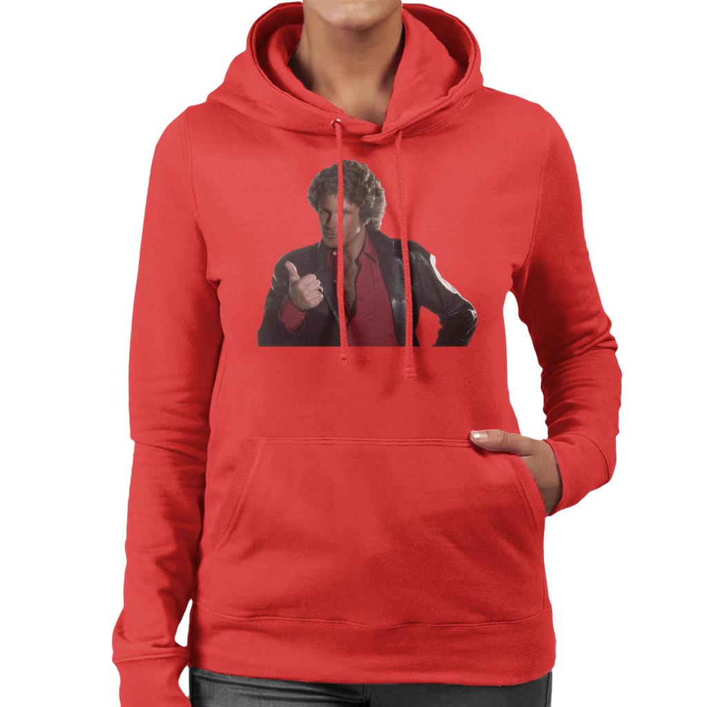 Knight Rider Michael Thumbs Up Women's Hooded Sweatshirt product image 4